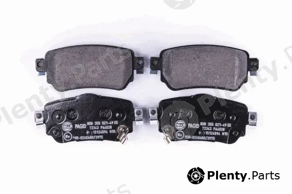 Hella 8DB355021-491 — Brake Pad Set, disc brake