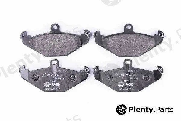 Hella 8DB355019-191 — Brake Pad Set, disc brake