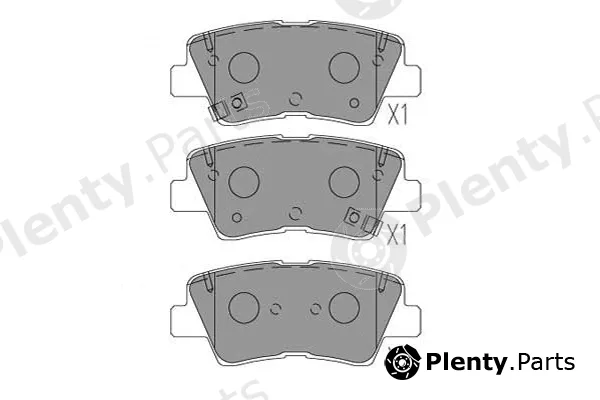 Kavo Parts KBP-3053 — Brake Pad Set, disc brake