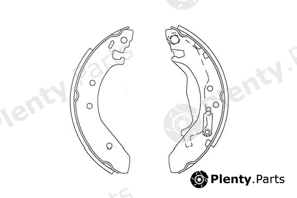 Kavo Parts KBS-2911 — Brake Shoe Set
