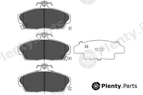 Kavo Parts KBP-2006 — Brake Pad Set, disc brake