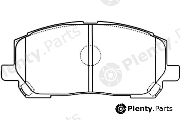 Kavo Parts KBP-9137 — Brake Pad Set, disc brake