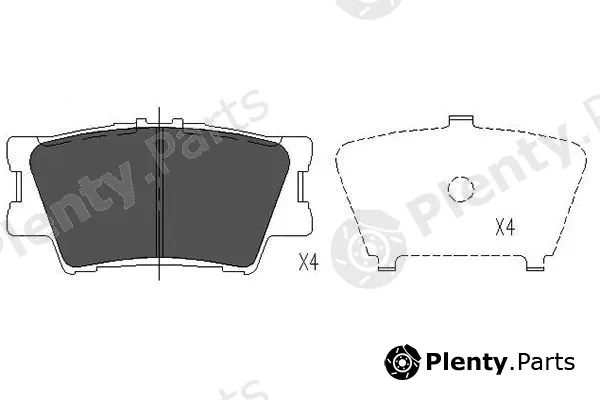Kavo Parts KBP-9086 — Brake Pad Set, disc brake