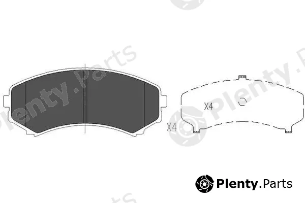 Kavo Parts KBP-4504 — Brake Pad Set, disc brake