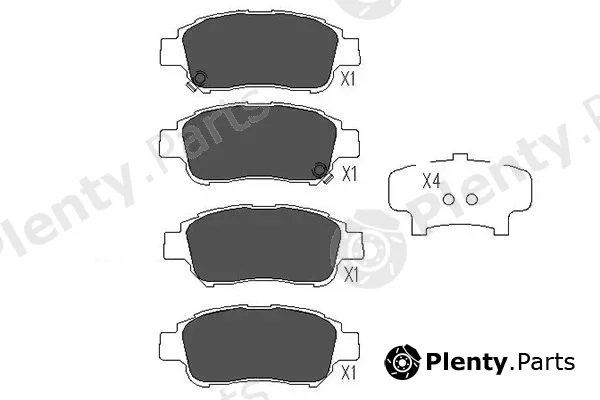 Kavo Parts KBP-9008 — Brake Pad Set, disc brake
