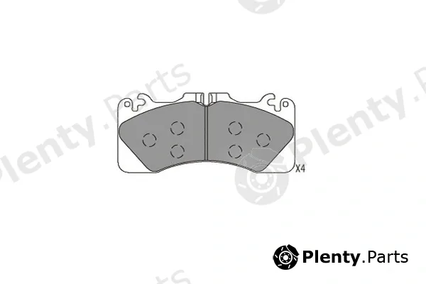 Kavo Parts KBP-9156 — Brake Pad Set, disc brake