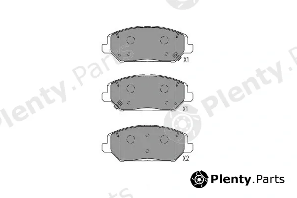 Kavo Parts KBP-3055 — Brake Pad Set, disc brake