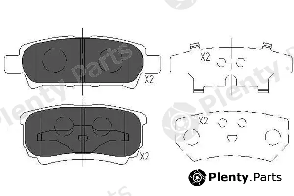 Kavo Parts KBP-5518 — Brake Pad Set, disc brake