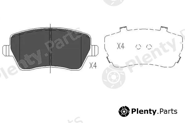 Kavo Parts KBP-6559 — Brake Pad Set, disc brake