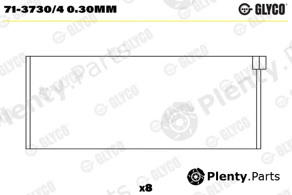 Glyco 71-3730/40.30mm — Connecting Rod Bearing