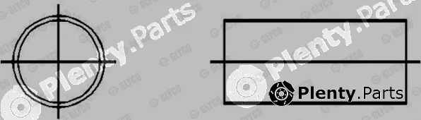 Glyco 55-3648SEMI — Small End Bushes, connecting rod