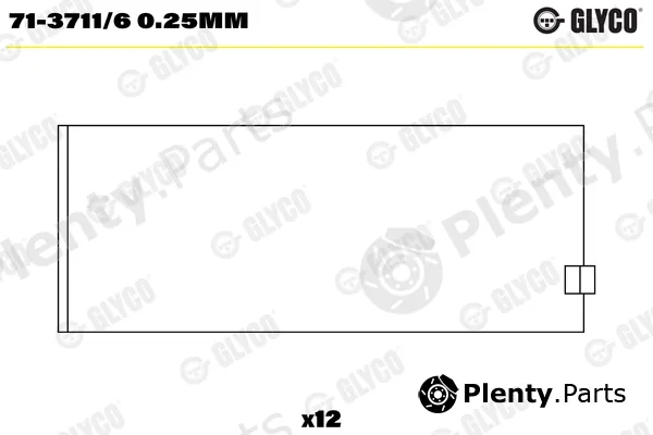 Glyco 71-3711/60.25MM — Connecting Rod Bearing