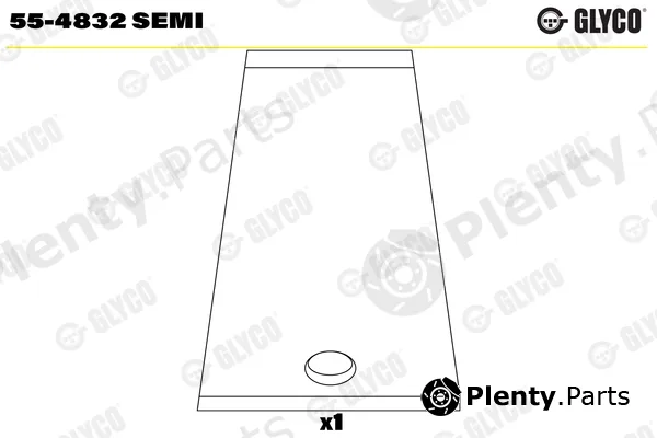 Glyco 55-4832SEMI — Small End Bushes, connecting rod
