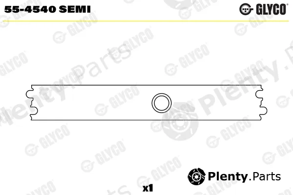 Glyco 55-4540SEMI — Small End Bushes, connecting rod