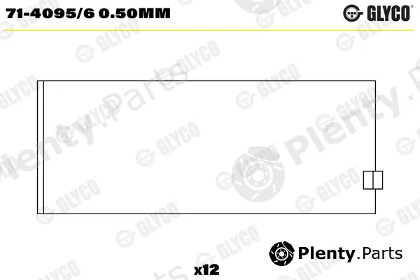 Glyco 71-4095/60.50mm — Connecting Rod Bearing
