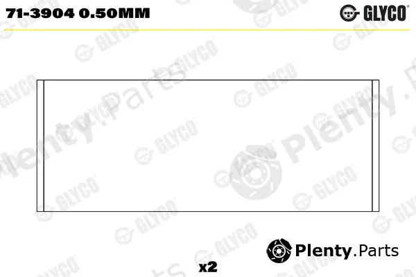 Glyco 71-39040.50mm — Connecting Rod Bearing