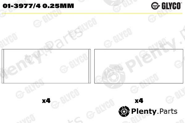 Glyco 01-3977/40.25mm — Connecting Rod Bearing