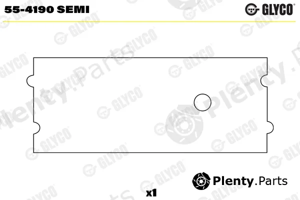 Glyco 55-4190SEMI — Small End Bushes, connecting rod