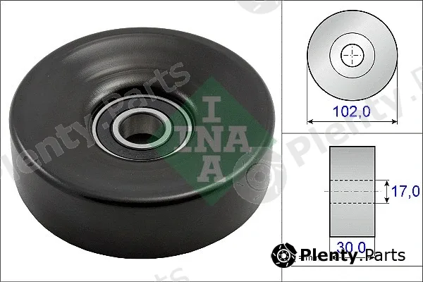 INA 531083110 — Tensioner Pulley, V-ribbed belt