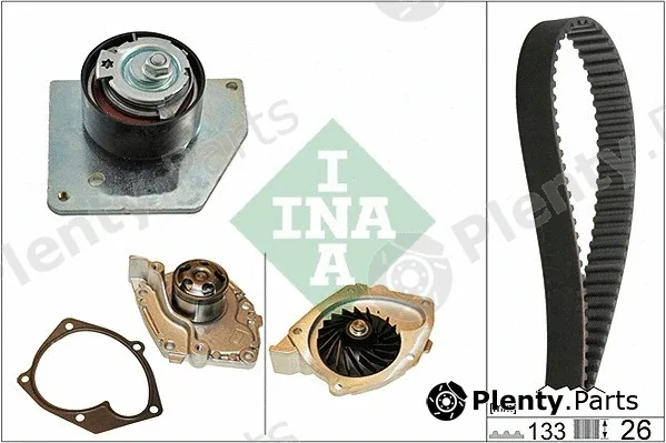 INA 530057930 — Water Pump & Timing Belt Kit