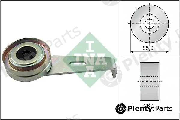 INA 531009710 — Tensioner Pulley, V-ribbed belt