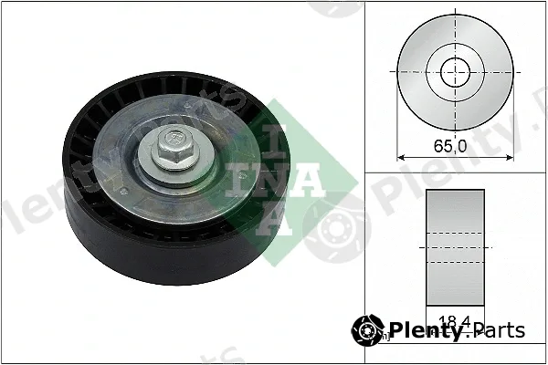INA 532091310 — Deflection/Guide Pulley, V-ribbed belt