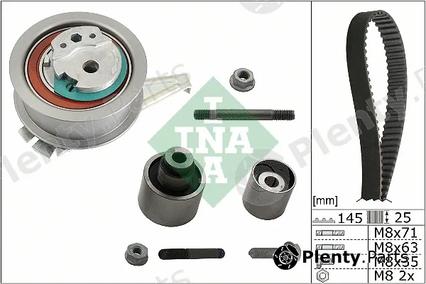 INA 530075910 — Timing Belt Kit