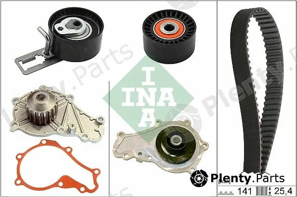 INA 530061230 — Water Pump & Timing Belt Kit