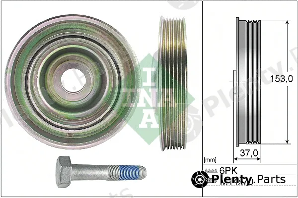 INA 544009720 — Belt Pulley Set, crankshaft
