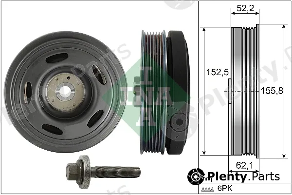 INA 544051520 — Belt Pulley Set, crankshaft