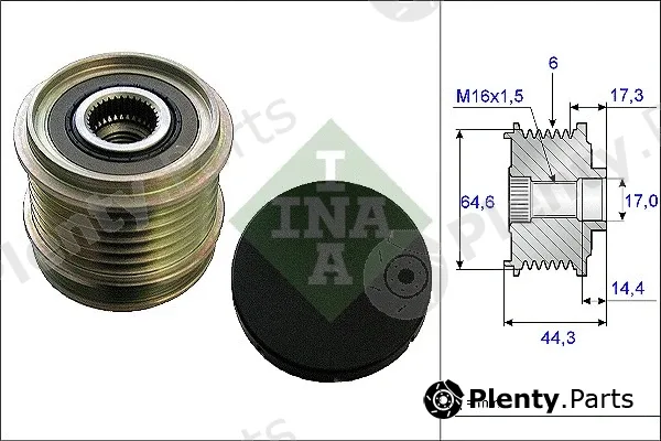 INA 535013010 — Alternator Freewheel Clutch