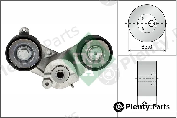 INA 534093310 — Belt Tensioner, V-ribbed belt