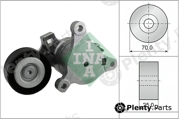 INA 534036210 — Belt Tensioner, V-ribbed belt