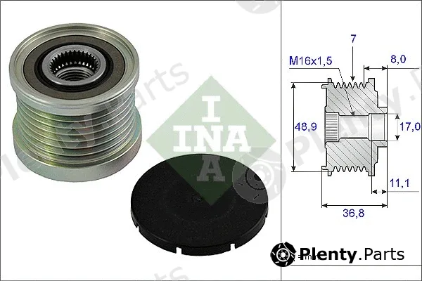 INA 535008110 — Alternator Freewheel Clutch