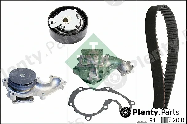 INA 530014230 — Water Pump & Timing Belt Kit