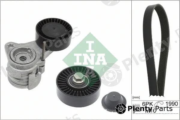 INA 529004310 — V-Ribbed Belt Set