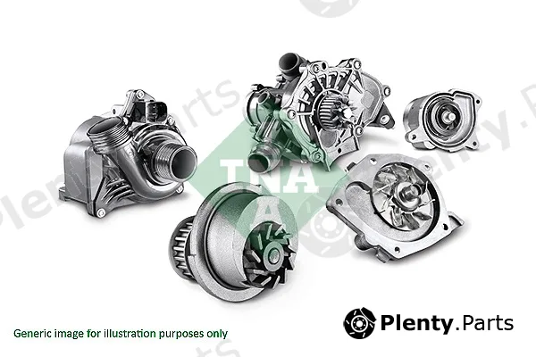 INA 538072110 — Water Pump, engine cooling