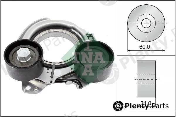 INA 534093410 — Belt Tensioner, V-ribbed belt