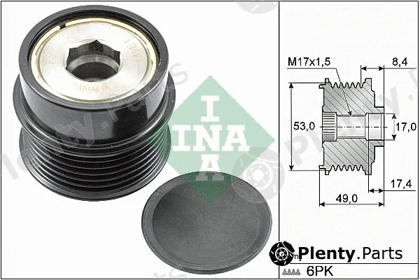 INA 535028110 — Alternator Freewheel Clutch