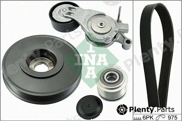 INA 529003610 — V-Ribbed Belt Set