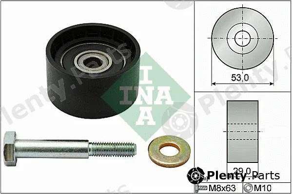 INA 532028710 — Deflection/Guide Pulley, timing belt
