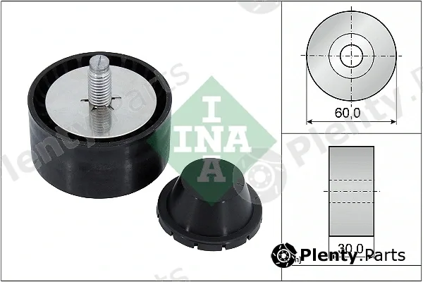 INA 532089010 — Deflection/Guide Pulley, V-ribbed belt
