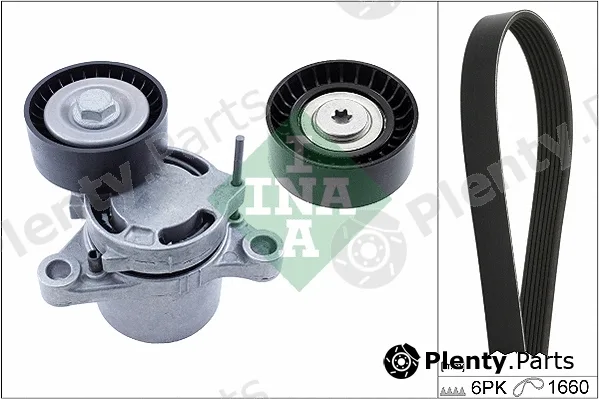 INA 529030710 — V-Ribbed Belt Set