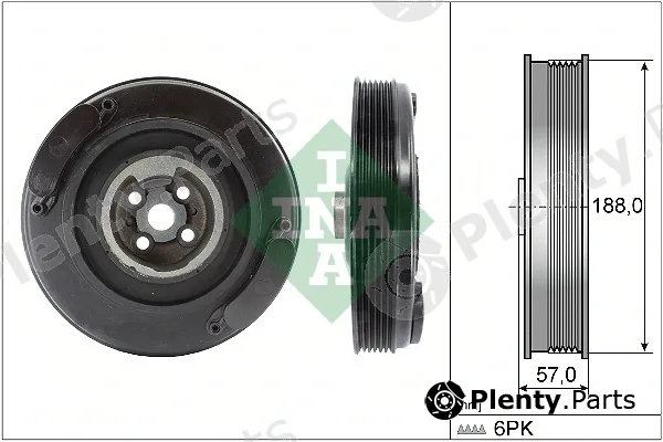 INA 544000210 — Belt Pulley, crankshaft