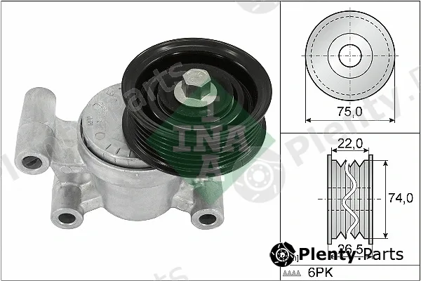 INA 534029310 — Belt Tensioner, V-ribbed belt
