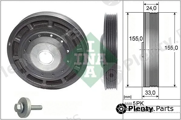 INA 544005420 — Belt Pulley Set, crankshaft