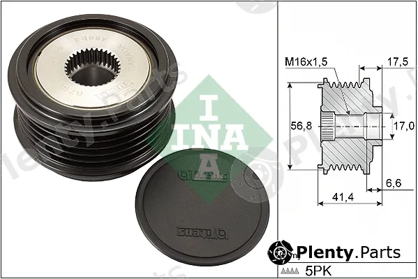INA 535007130 — Alternator Freewheel Clutch