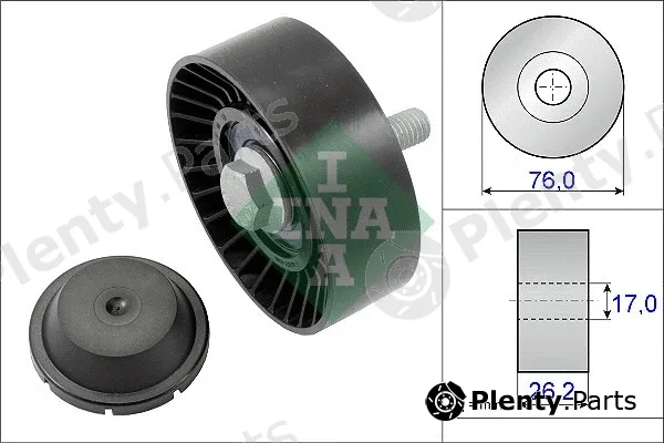 INA 532063210 — Deflection/Guide Pulley, V-ribbed belt