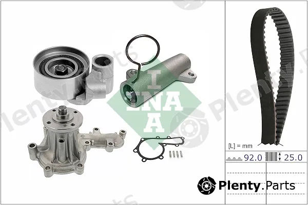 INA 530083830 — Water Pump & Timing Belt Kit