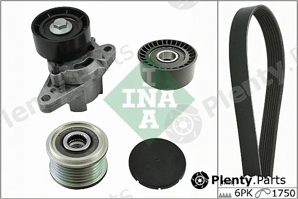 INA 529006810 — V-Ribbed Belt Set